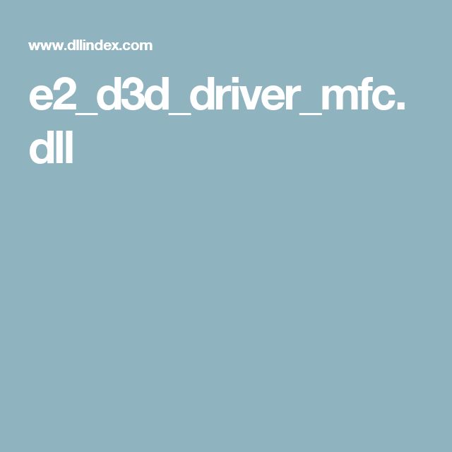 d3d drivers download